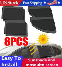 8X Magnetic Car Side Front Rear Window Sun Shade Cover Mesh Shield UV Protection picture