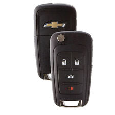 New Flip Key Keyless Entry Remote Key Fob for Chevrolet 4-button with logo picture