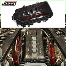 For Corvette C8 Coupe Convertible 20-23 Carbon Inner Engine Cover Bay Hood Trim picture