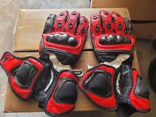 AGV SPORT Carbon  Motorcycle Leather Gloves  picture