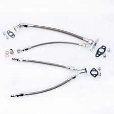 TRITDT Fits 7MGTE w/ TOYOTA CT26 Turbocharger Turbo Oil & Water Line Kit picture