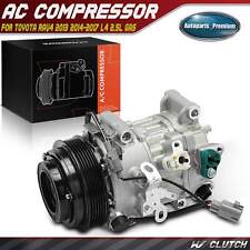 New AC A/C Compressor w/ Clutch for Toyota RAV4 2013 2014 2015-2017 L4 2.5L GAS picture