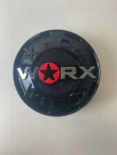 Worx By Ultra 8 Lug Gloss Black Wheel Center Cap 30171765F-A Tall LG1207-40 picture