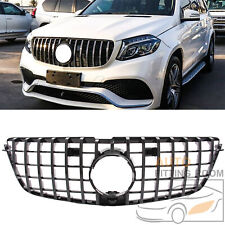 For 2013-15 Mercedes X166 GL500 GL550 GL63AMG Black GT Style Grill Front Grille picture