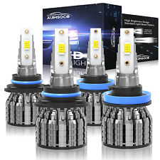 For 2007-2021 Chevrolet Tahoe 4pc 6000K LED Headlight High & Low Beam Bulbs A+ picture