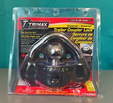 Trimax UMAX100 Premium Universal 'Solid Hardened Steel' Trailer Lock picture