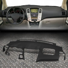FOR 04-09 LEXUS RX350 RX400H RX330 OE STYLE MOLDED DASH CAP COVER OVERLAY BLACK picture