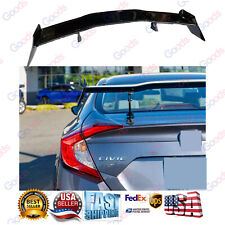 For 2000-2023 Honda Civc Race GT VIP Style Glossy Black Rear Trunk Spoiler Wing picture