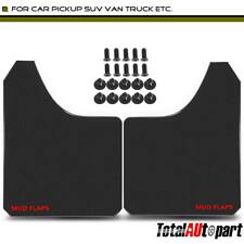 2x Front or Rear Universal Splash Guards Mud Flaps Fit Car Pickup Truck SUV Van picture