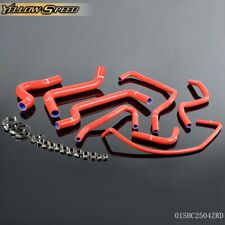Fit For 1996-2000 Fiat Coupe 2.0 20V GT Turbo Red Silicone Coolant Radiator Hose picture