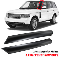 FOR 03-12 RANGE ROVER WINDSHIELD TRIM FINISHER A PILLAR POST W/CLIPS LH + RH SET picture