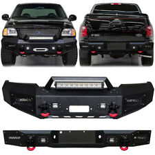 Vijay Fits 1997-2003 Ford F150 Front or Rear Bumper With LED Light and D-Rings picture
