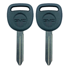 2 NEW Ignition Key Uncut Blade Blank GM GMC with Logo B102 Truck Van Pickup  picture