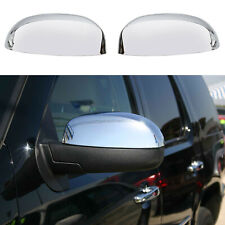 For 2007-2013 Chevy Silverado / GMC Sierra CHROME Top Mirror Covers Replacement picture