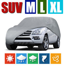 M L XL XXL Car Cover Waterproof Breathable Sun Resistant UV Dust Protect For SUV picture