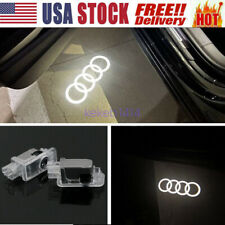 For Audi 2x LED Laser Projector Door Welcome Ghost Courtesy Shadow Lights - picture