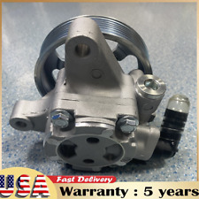 Power Steering Pump  W/ Pulley Fits Acura RSX TSX Honda Accord CR-V Element 2.4L picture