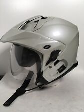 Bell Mag 9 Sena Open Face Motorcycle Helmet Pearl White XL picture