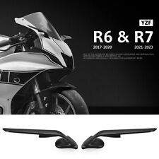 Motorcycle Rearview Side Mirrors 360° Rotatable For Yamaha YZF R7 2021- YZF R6 picture