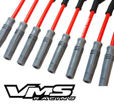VMS 10.2MM RED SPARK PLUG WIRES SET CHEVY GMC TRUCK 4.8 5.3 6.0 VORTEC ENGINES picture