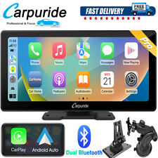 Carpuride W103 Pro Portable Car Stereo BT Wireless Apple Carplay Android Auto US picture