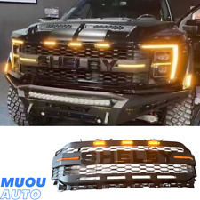 SHELBY Style Grille For 2022 2023 F150/RAPTOR Grille W/LED Lamp&Letter SHELBY picture