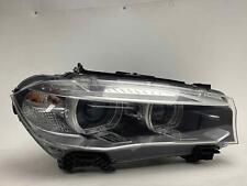 Fits 14-18 BMW X5 F15 RH Passenger Headlight Xenon HID Adaptive 7410682 Intact picture