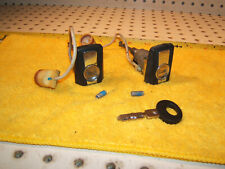 Mercedes Late W124 CE Cabriolet Left & Right front doors Locks 1 Set & MBZ 1 Key picture