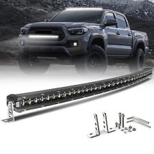 Curved Ultra Slim 38inch LED Work Light Bar Spot Offroad Truck SUV ATV Car 39/40 picture