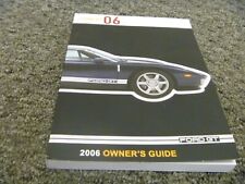 2006 Ford GT Coupe Owner Operator Manual User Guide picture