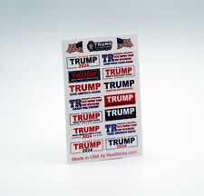 2024 Trump Mini Stickers 1:10 scale 1/10th RC Crawler Truck Garage Decal Graphic picture