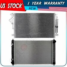 Radiator and AC Condenser Kit For 11-18 Nissan Altima 16-18 Nissan Maxima picture