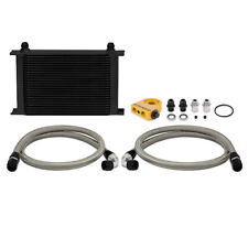 Mishimoto Universal Thermostatic Oil Cooler Kit, Black, 25 Row picture