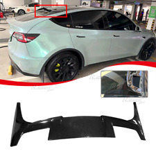 Glossy Black Rear Trunk Roof Spoiler Wing Lip Kit For 2021-2023 Tesla Model Y picture