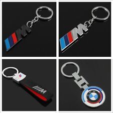 BMW M-Power Carbon 3D Chrome Keyring Luxury Keychain High Quality Key Ring Gift picture