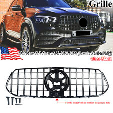 ALL Black GT Front Grille For Benz C167 GLE-CLASS SUV Coupe & GLE53 AMG 2020+ picture