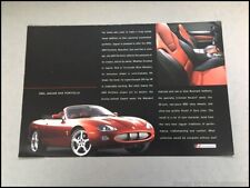 2004 Jaguar XKR Portfolio Edition Original 1-page Car Brochure Leaflet Card picture