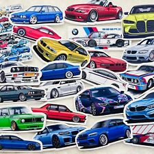 German Icon Classic BMW M Power Cars M1 M2 M3 M4 M5 M6 i8 X5M Z4M 2002ti Sticker picture