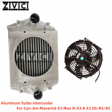 Aluminum Intercooler & Fan For 2020-2023 21 22 Can-Am Maverick X3 Max D/RS Turbo picture