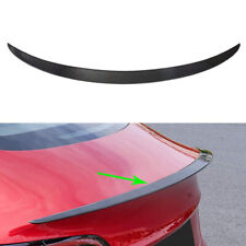 For 2012-2021 Tesla Model S Spoiler Wing Real Carbon Fiber Rear Trunk Lip OEM picture