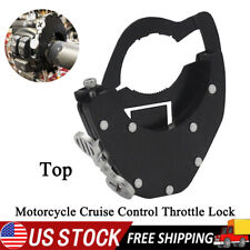 Universal Stainless Steel Motorcycle Cruise Control Throttle Lock Assist Top Kit picture