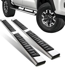 Fit 2015-2024 Colorado Canyon Crew Cab Running Boards Nerf Bars 6'' Side Steps picture