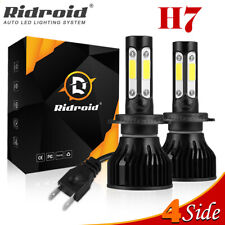 2x H7 LED Headlight Bulbs Kit High/Low Beam 6000K Super White Bright 12000LM NEW picture