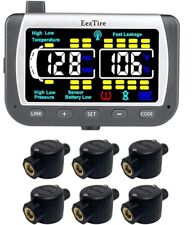 EEZTire-TPMS Real Time Tire Pressure Monitoring System 6 Flow Through Sensors picture