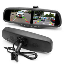 4.3 Inch Dual Screen Rear View Monitor Mirror 4CH HD TFT LCD Screen Universal picture