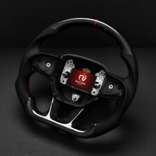 Real carbon fiber Steering Wheel for 2015-24 Charger Challenger Durango W/heated picture