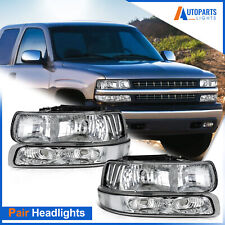 For 1999-2002 Chevy Silverado 1500 2500 3500 Headlight & Bumper Light Assembly picture