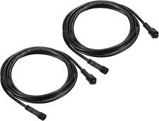 XRIDONSEN 2-Pack 6.56 FT 2 Meter 3 Pin Extension Cord Cable for Light Strips picture