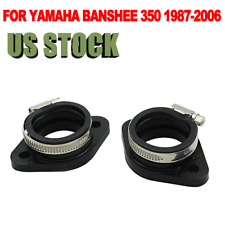 For Yamaha Banshee 350 Intake Carburetor Boots 33 34 35 mm Keihin Mikuni Carb US picture