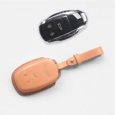 Handmade Genuine Leather Key Fob Cover For Bentley Bentayga Flying Spur GT 2018 picture